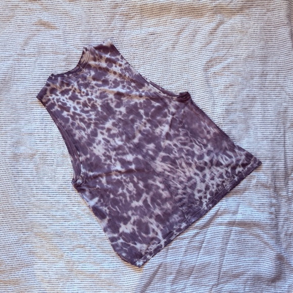 Lululemon All Yours Tank, size 8, Marmoleado Tie Dye Starlight Dusky Lavender - Picture 5 of 5